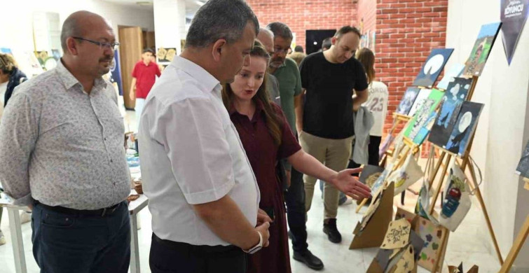 Emirdağ Mithatpaşa ortaokulu'ndan sanat şöleni