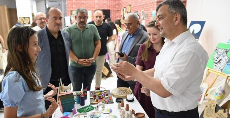 Emirdağ Mithatpaşa Ortaokulu’ndan sanat şöleni