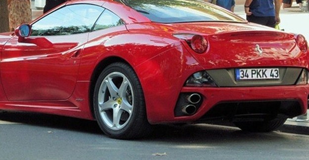 Emniyetten 'PKK Plakalı Ferrari' Açıklaması