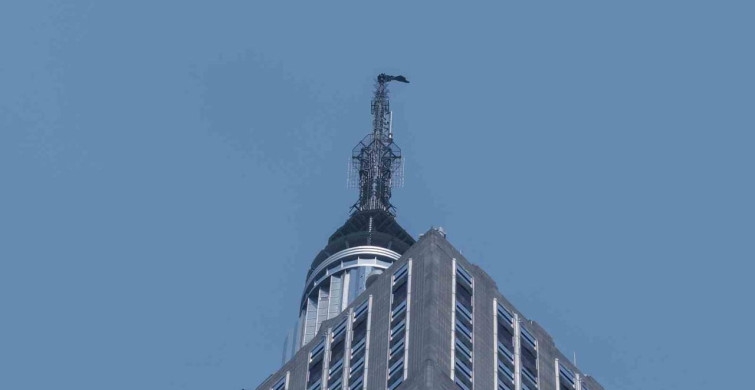 Empire State binasında evlilik teklifi sırasında Rus çift gözaltına alındı