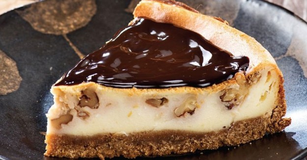 Enfes Cevizli Çikolatalı Cheesecake Tarifi