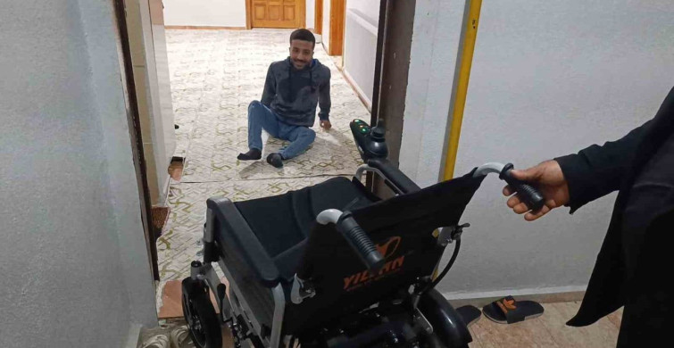 Engelli Genç İçin Ankara'dan Gelen Sürpriz Yardım