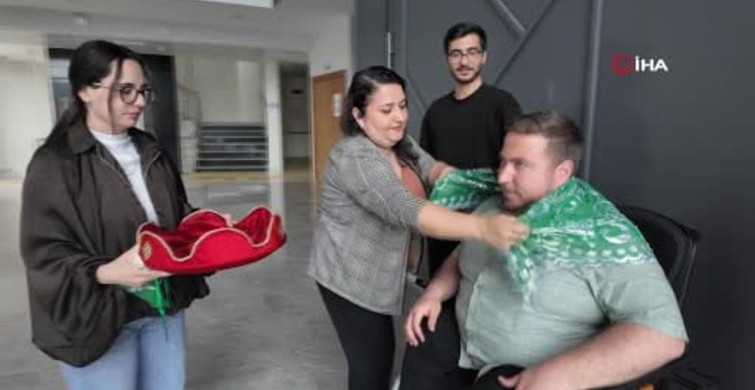 Engelli Genç Serkan'ın Asker Olma Hayali Gerçekleşti