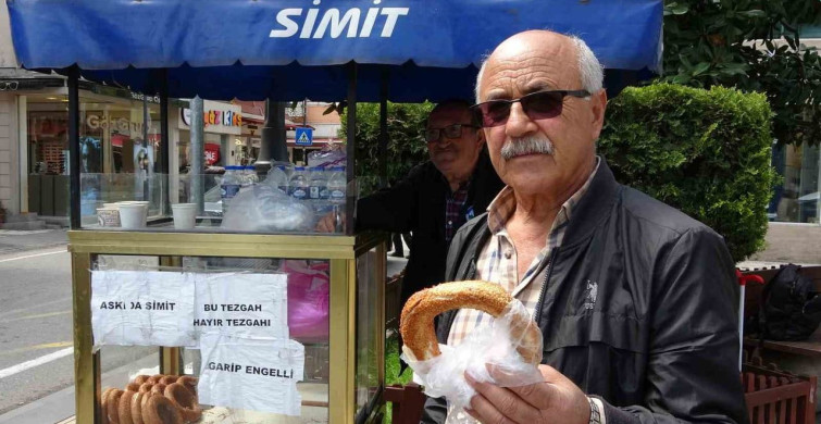 Engelli Simitçinin Hayırseverliği