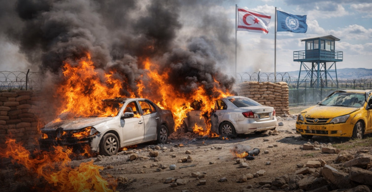 EOKA Terör Örgütü Destekçileri KKTC Sınırında Sivillere Saldırdı