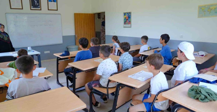Erbaa’da çocuklar, yaz tatilini Kur’an kursunda değerlendiriyor