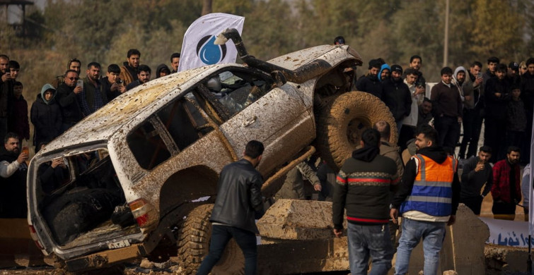 Erbil'de Off-Road Yarışı Coşkusu