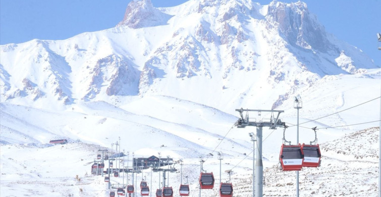 Erciyes Kayak Merkezi'nde Kış Sezonu İçin Geri Sayım Başladı