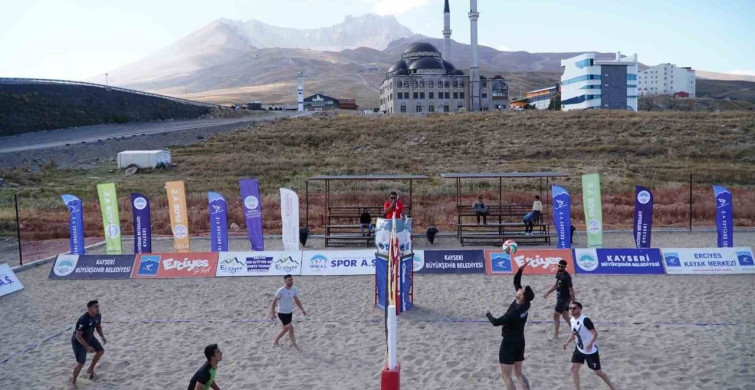 Erciyes plaj voleybolu turnuvası 18 Temmuz'da düzenlenecek
