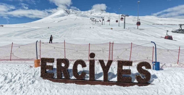 Erciyes’te Kayak Sezonu Nisan Ayında da Devam Edecek
