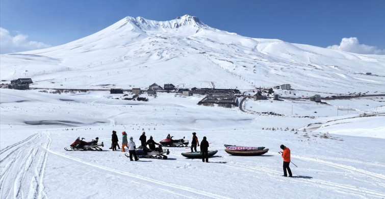 Erciyes'te Kayak ve Kano Sporu Farklı Bir Deneyim Sunuyor
