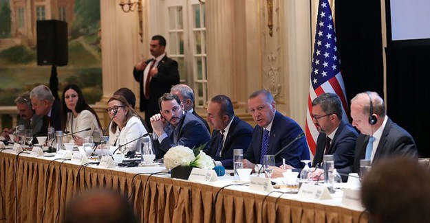 Erdoğan Doğu-Batı Enstitüsü'nce Düzenlenen Toplantıda Bulundu