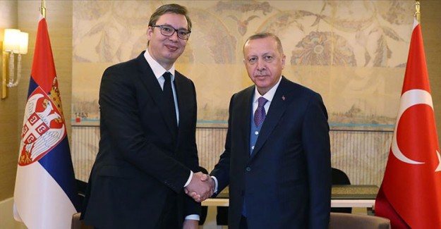 Erdoğan ile Vucic Bir Araya Geldi