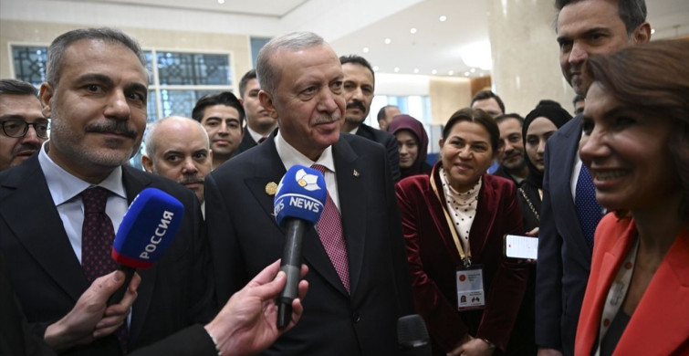 Erdoğan ve Putin Aşkabat'ta Bir Araya Geldi