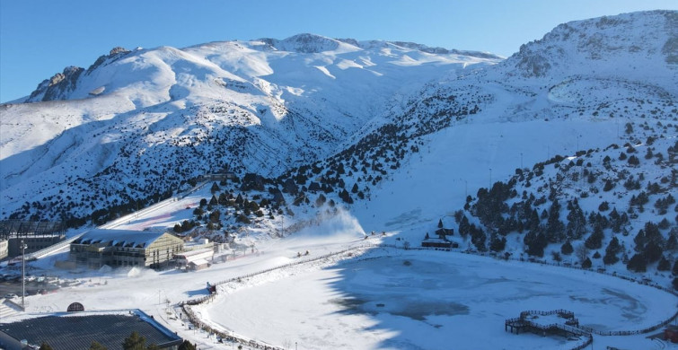 Ergan Dağı Kış Sporları Merkezi Yeni Sezona Güçlü Başlıyor
