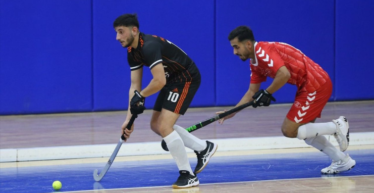 Erkekler Salon Hokeyi Süper Ligi Alanya'da Start Aldı