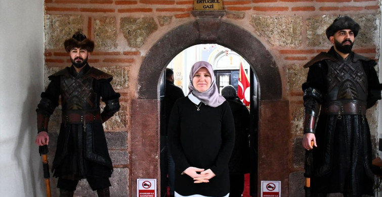 Ertuğrul Gazi Türbesi'ne yoğun ilgi