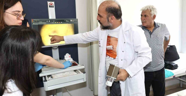 ERÜ Hastaneleri'nde Ücretsiz Ben Muayenesi Etkinliği Düzenlendi