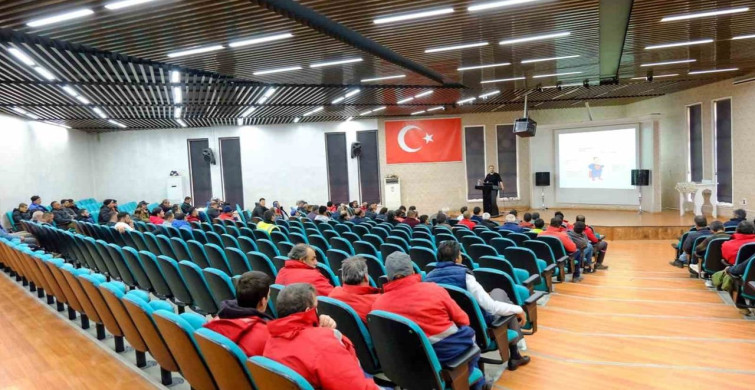 Erzincan Belediyesi'nde İSG Eğitimi Düzenlendi