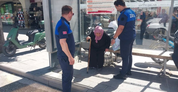 Erzincan zabıtasından gönülleri ısıtan davranış