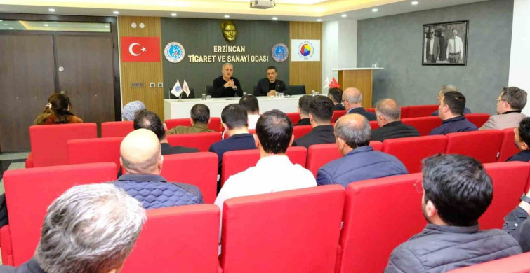 Erzincan'da Dayanıklı Tüketim Malları Sektörüne İstişare Toplantısı