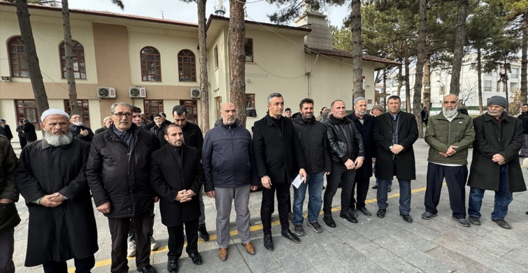 Erzincan'da Gazze Saldırılarına Protesto
