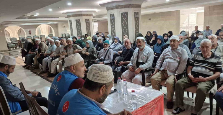 Erzincan'da Hacı Adaylarına Arafat Eğitimi