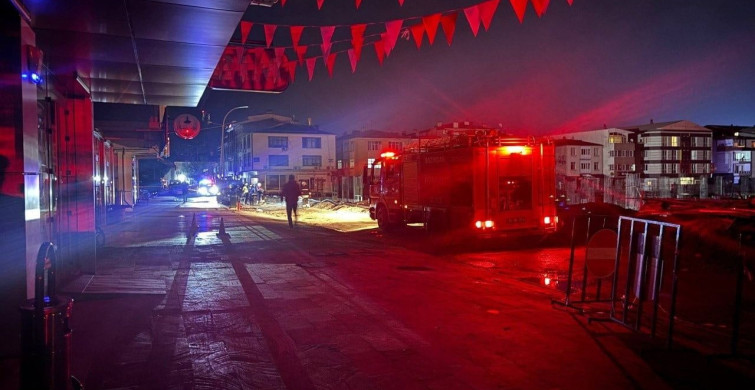 Erzincan’da inşaat sahasında doğal gaz sızıntısı kontrol altına alındı