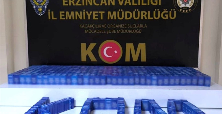 Erzincan'da Kaçakçılık Operasyonu: İki Zanlı Yakalandı
