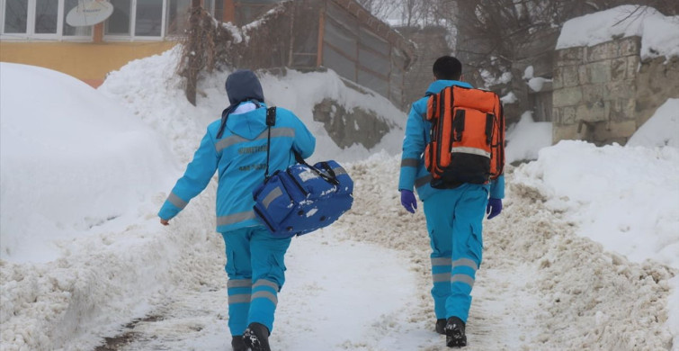 Erzincan'da Kış Koşullarında Evde Sağlık Hizmetleri