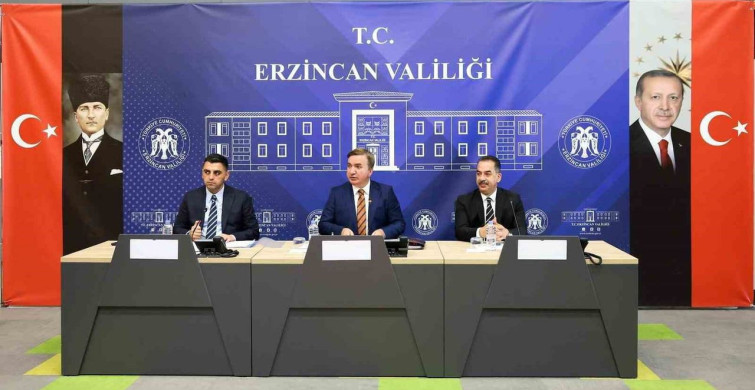Erzincan'da Köylere Hizmet Götürme Birliği Toplantısı Düzenlendi