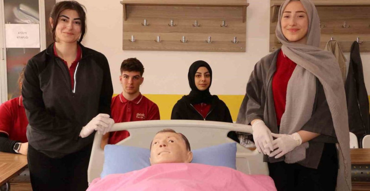 Erzincan'da meslek lisesi sağlık sektörüne bakım personeli yetiştiriyor