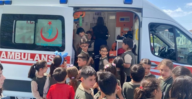 Erzincan'da Miniklere Sağlıklı Yaşam Eğitimi
