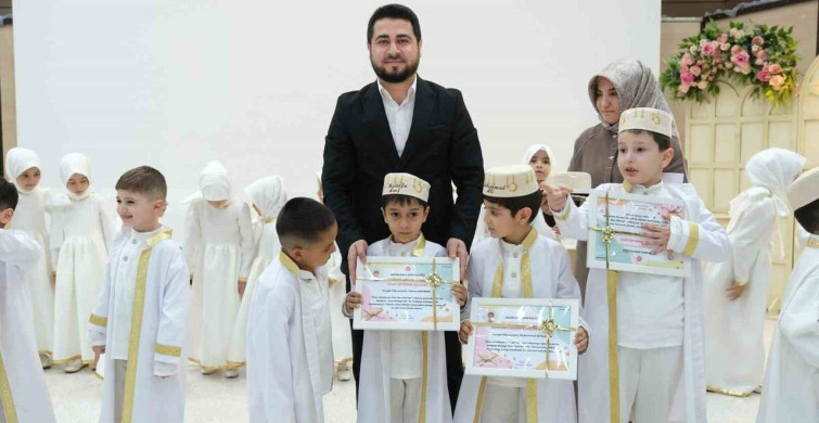 Erzincan'da Miniklerin Kur'an Sevinci