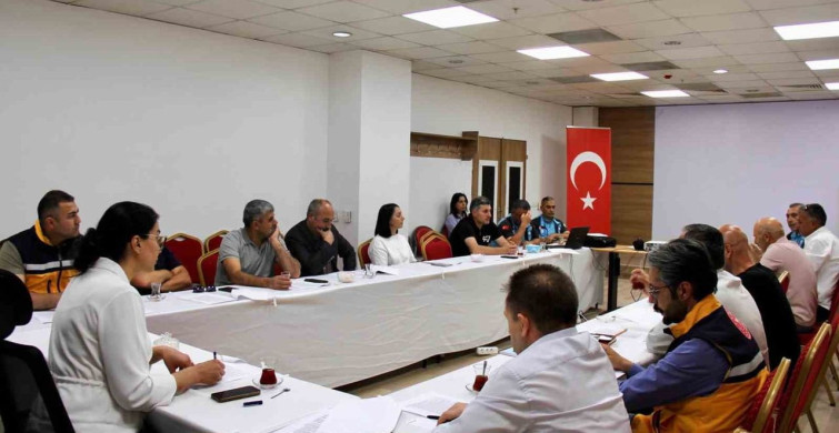Erzincan'da Sağlık Afet Planı İçin Hazırlık Toplantısı Yapıldı