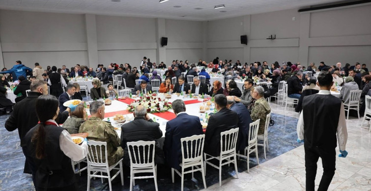 Erzincan'da Şehit Aileleri ve Gaziler İçin İftar Programı Düzenlendi