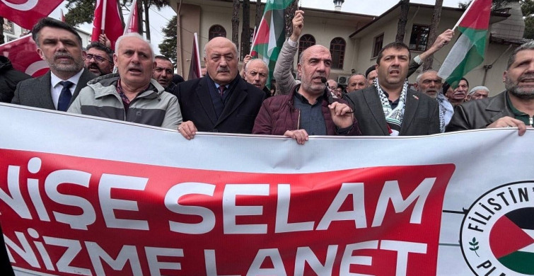 Erzincan'dan Filistin'e Destek Sesleri Yükseldi