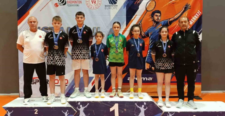Erzincanlı milli sporculardan uluslararası turnuvada 9 madalya