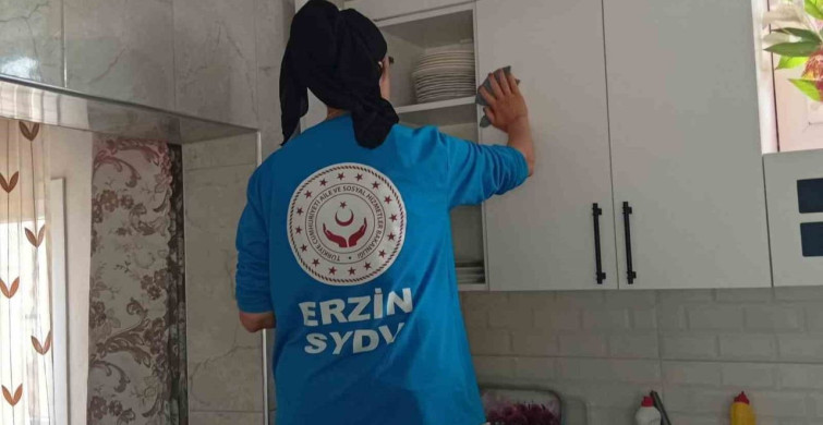 Erzin’de Vefa Temizliği: Yaşlı ve Engellilere Destek