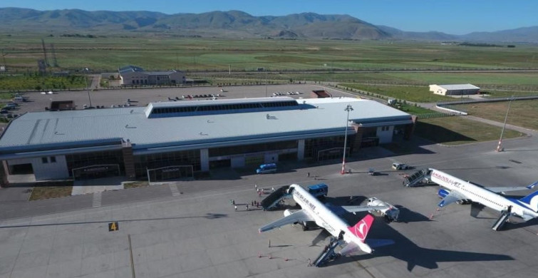 Erzurum Havalimanı'nda Hava Trafiği Raporu