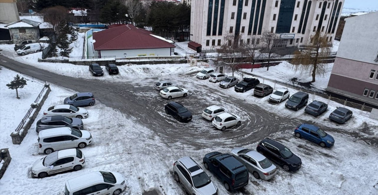 Erzurum, Kars ve Ardahan'da Soğuk Hava Etkisini Sürdürüyor