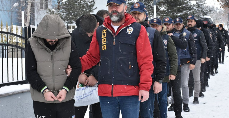 Erzurum Merkezli Dolandırıcılık Operasyonunda 56 Kişi Tutuklandı