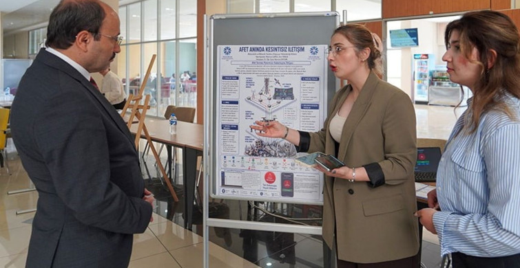 Erzurum teknik üniversitesi öğrencileri projelerini sergiledi