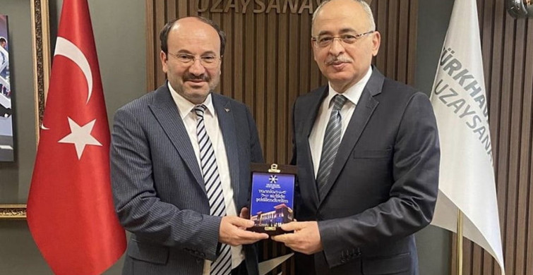 Erzurum Teknik Üniversitesi Rektörü Çakmak TUSAŞ'ı Ziyaret Etti