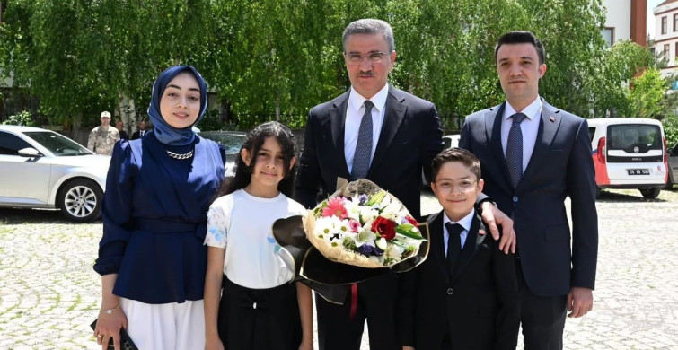 Erzurum Valisi Aydın Baruş, Horasan'da Ziyaretlerde Bulundu