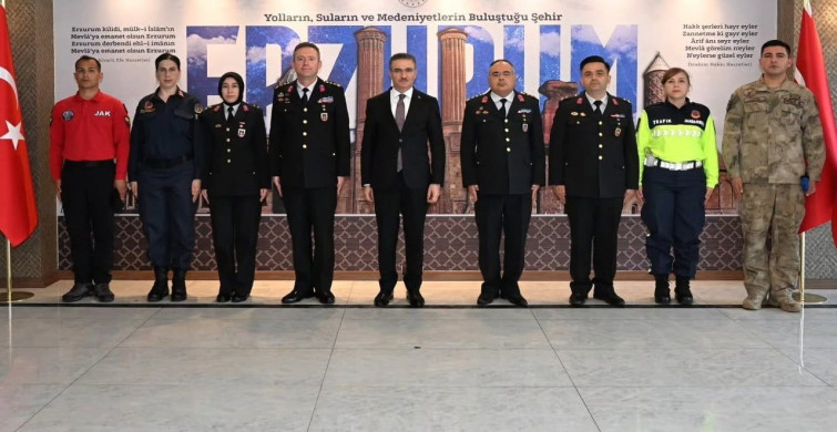 Erzurum Valisi Aydın Baruş’tan jandarma teşkilatının 187. kuruluş yıl dönümü mesajı