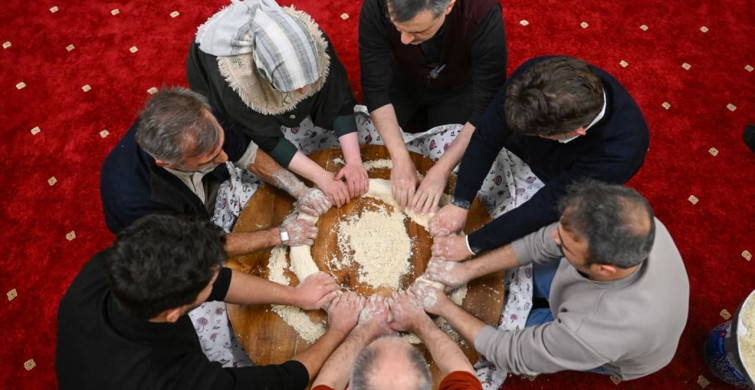 Erzurum Valisi Çiftçi, Kış Geleneği Tel Helvası Yapımına Katıldı