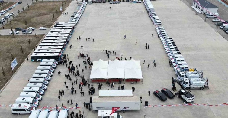 Erzurum'da Büyük Yatırım: 20. Araç Filosunun Tanıtımı