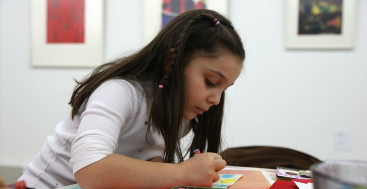 Erzurum'da Çocuklar Sanatla Buluştu