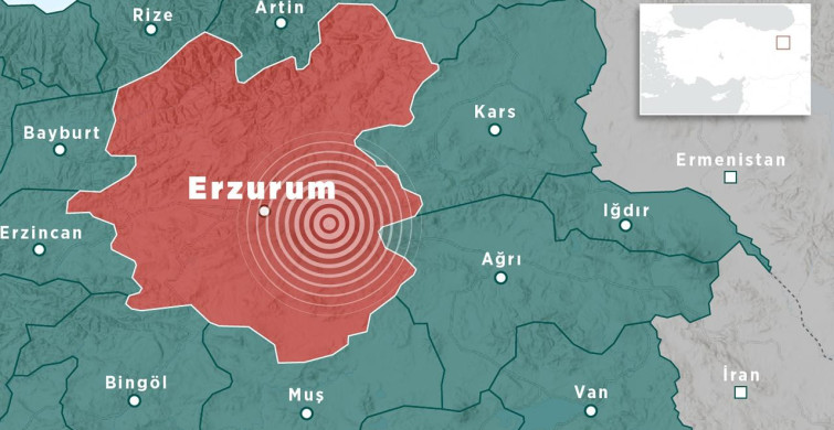 Erzurum’da deprem! Panik yaşandı, can kaybı yok